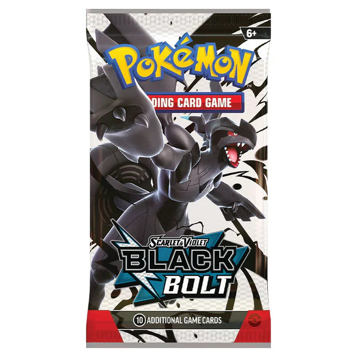 Pokemon TCG Scarlet & Violet- Black Bolt - Single Booster Pack